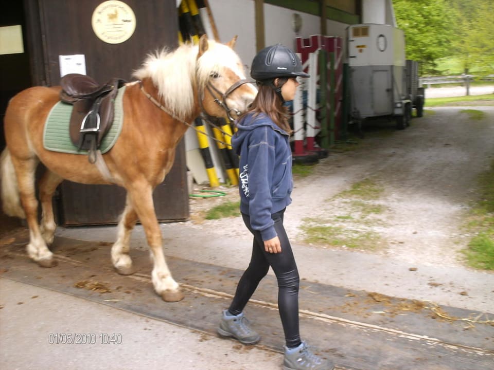 Nach der Reitstunde Gut Hanneshof