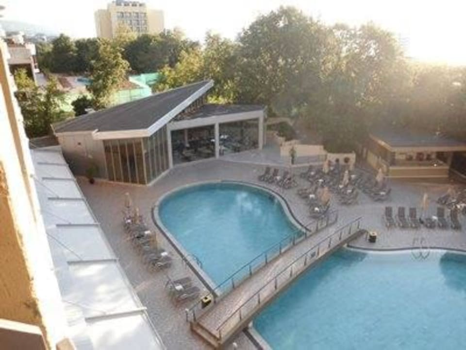 Blick vom Balkon Zimmer 41 a HVD Viva Club Hotel