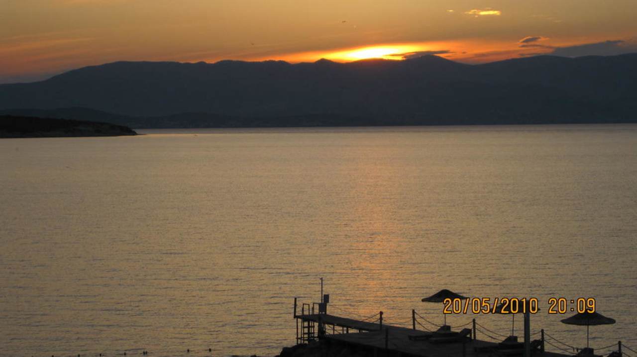 Sonnenuntergang zum Abendessen Hotel Babaylon