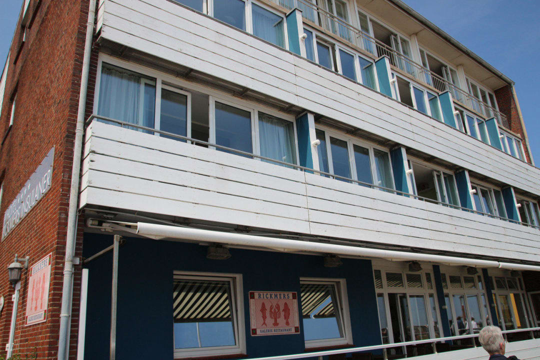 Ansicht von der Promenade Hotel Rickmers Insulaner