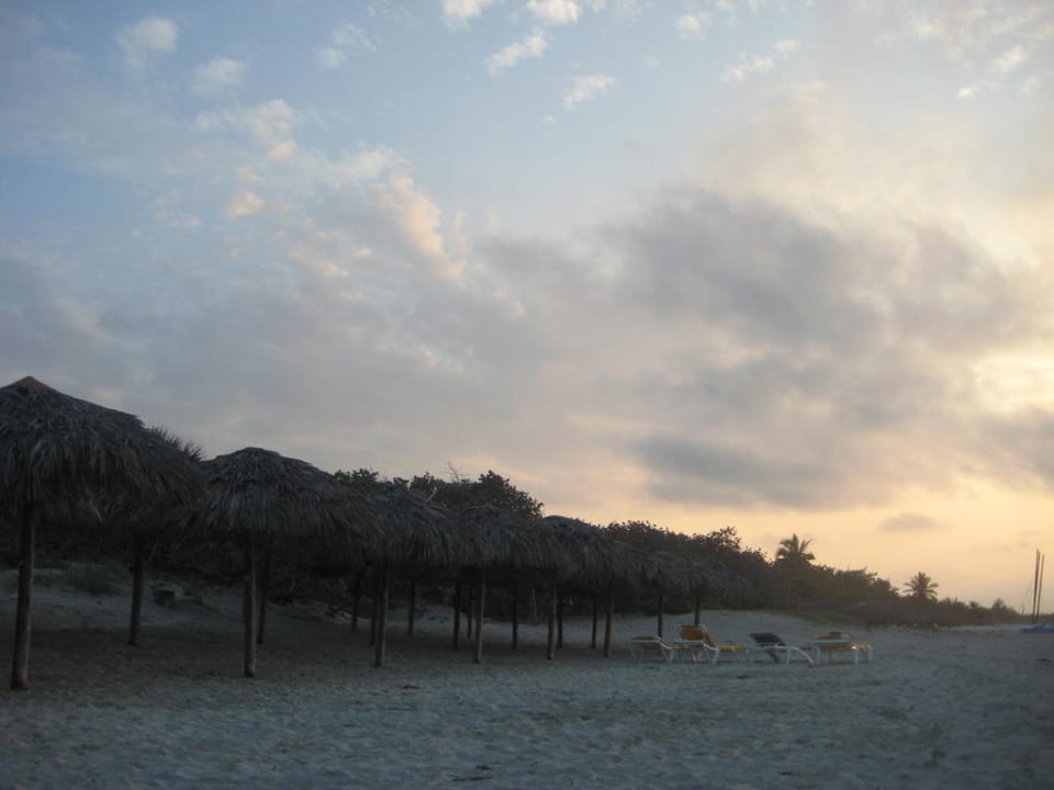 Sonnenuntergang am Hotel-Strand Sol Hicacos Varadero