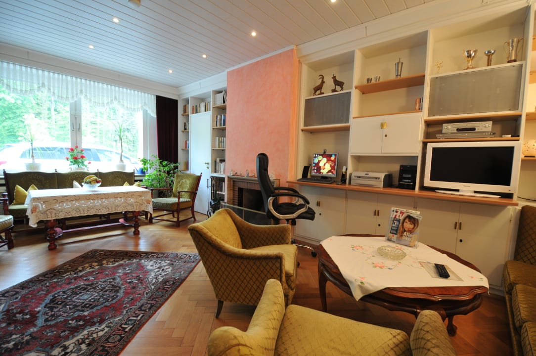 Kaminzimmer mit PC & TV Hotel Waldersee