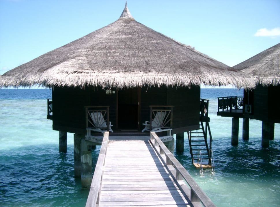 Wasserbungalow Kuramathi Maldives
