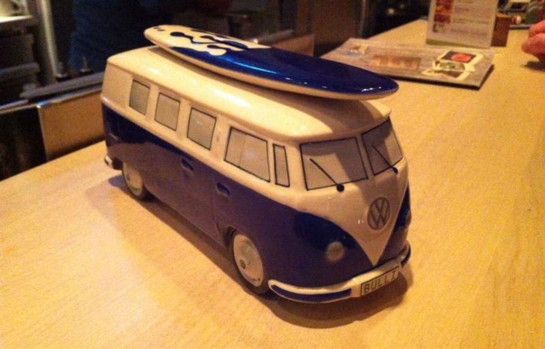 VW Bulli Deko Beach Motel St. Peter-Ording