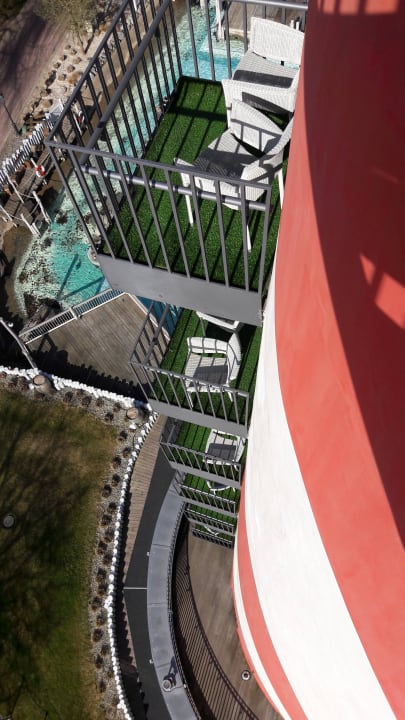 Balkon der anderen Suiten Hotel Bell Rock Europa-Park