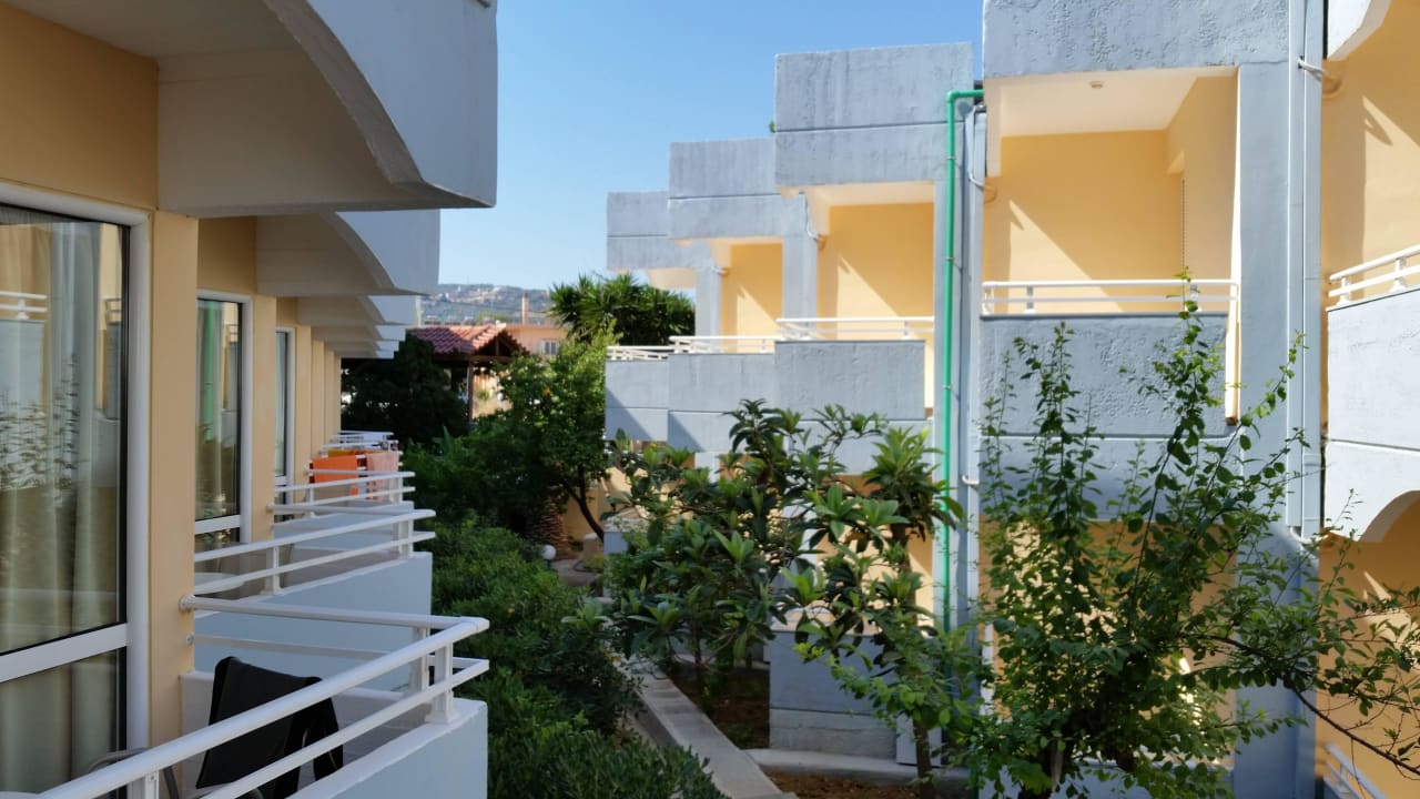 Aussicht vom Zimmer Hotel Kathrin Beach