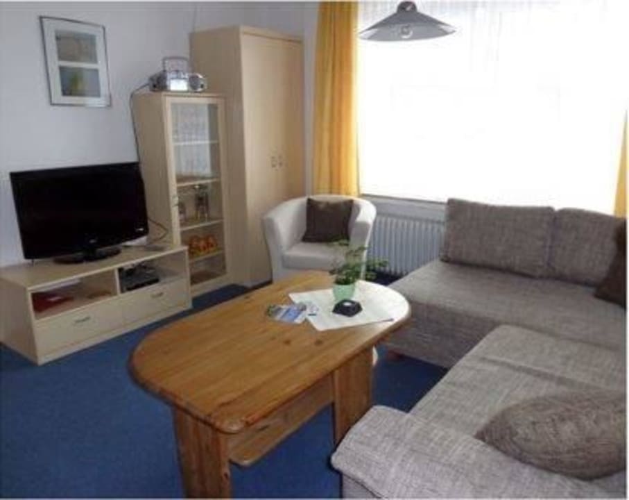 Wohnbereich in einer Wohnung Haus Wittdün