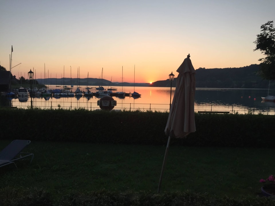 5 Uhr morgens Seeside Hotel Seewirt Mattsee