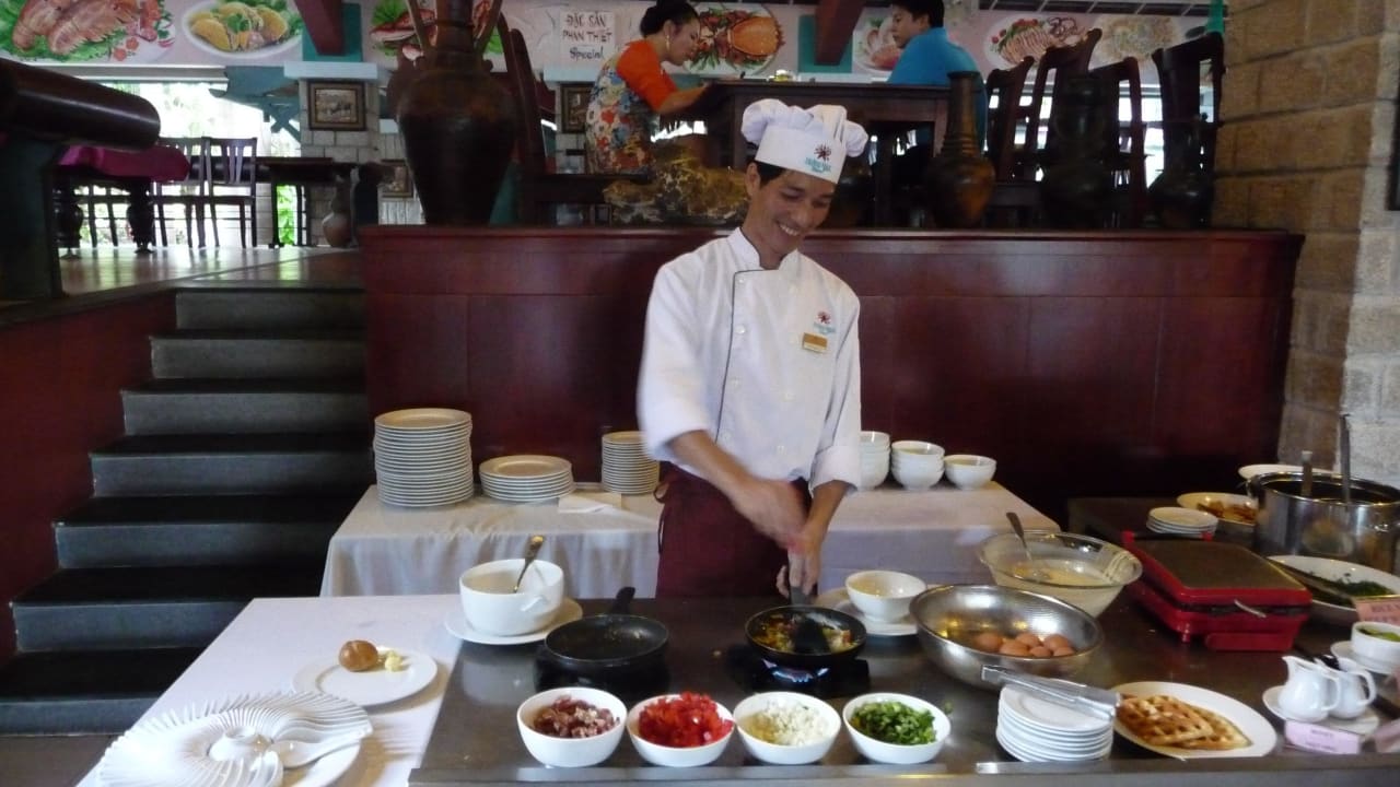 Frühstück Hoang Ngoc Beach Resort