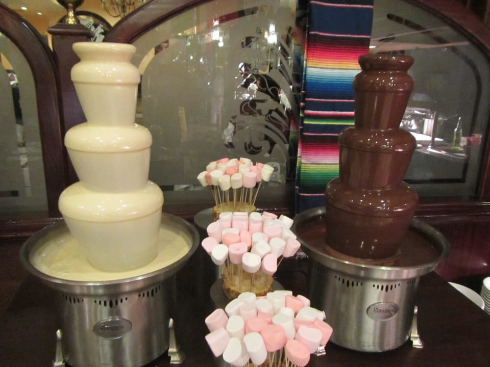 Schokobrunnen Hotel Riu Palace Riviera Maya