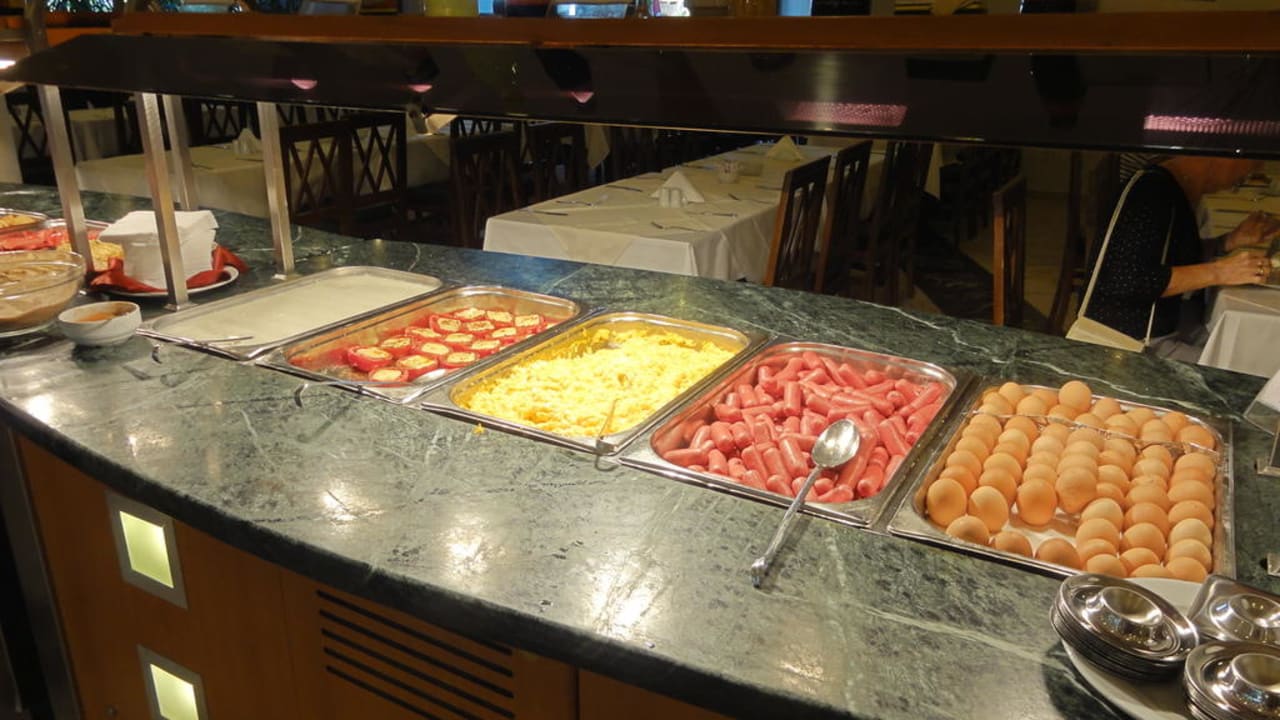 Ein Teil vom Frühstücksbuffet Kaya Side