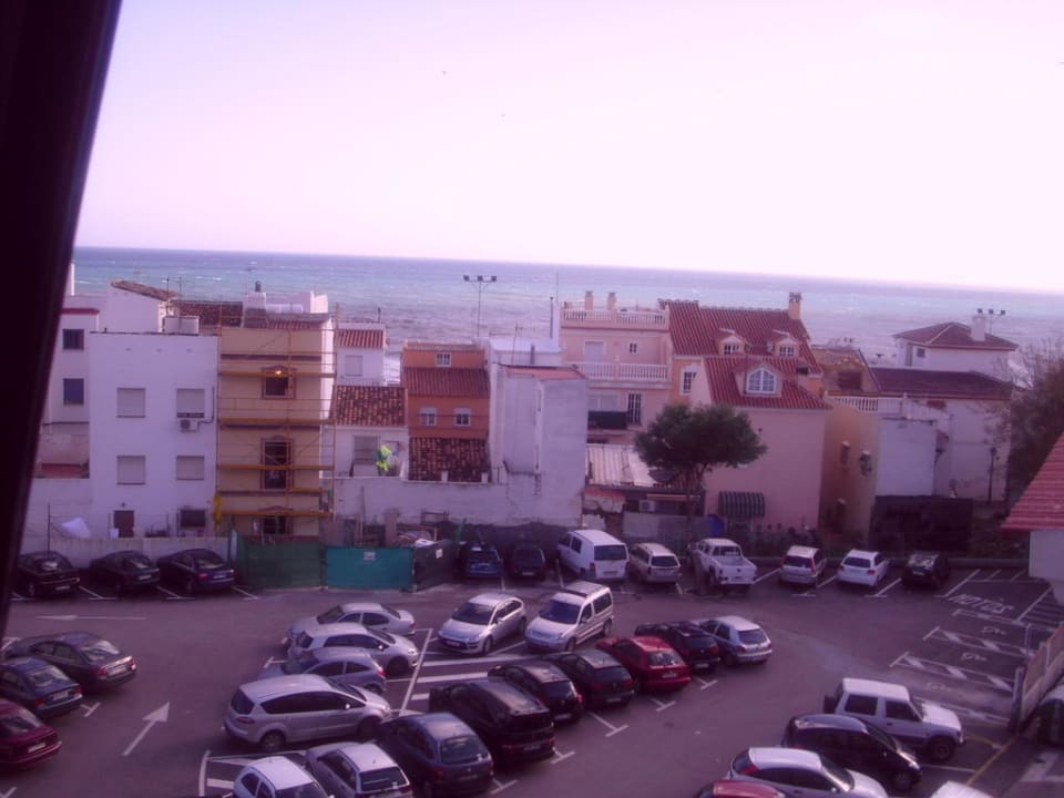 Ausblick aus Zimmer 3. Etage Hotel Moon Dreams Calabahía