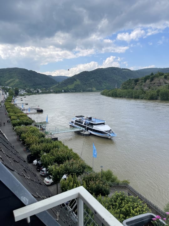 Außenansicht Rheinhotel Lilie