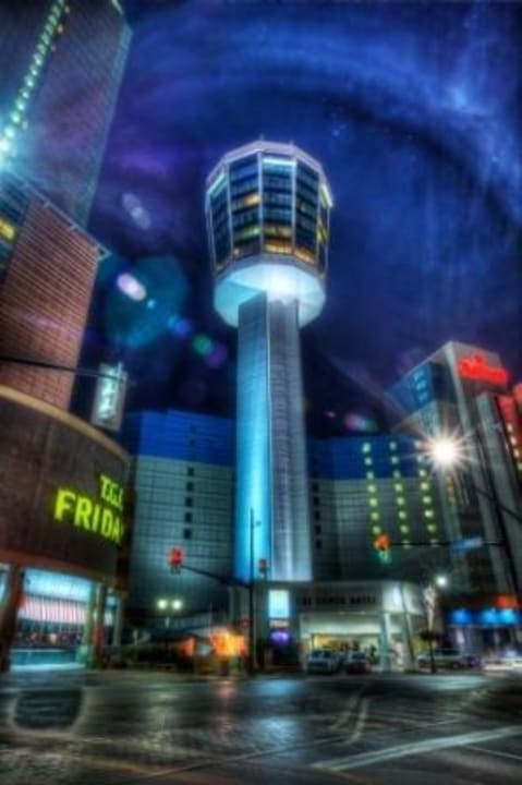 The Tower at Night Tower Hotel at Fallsview