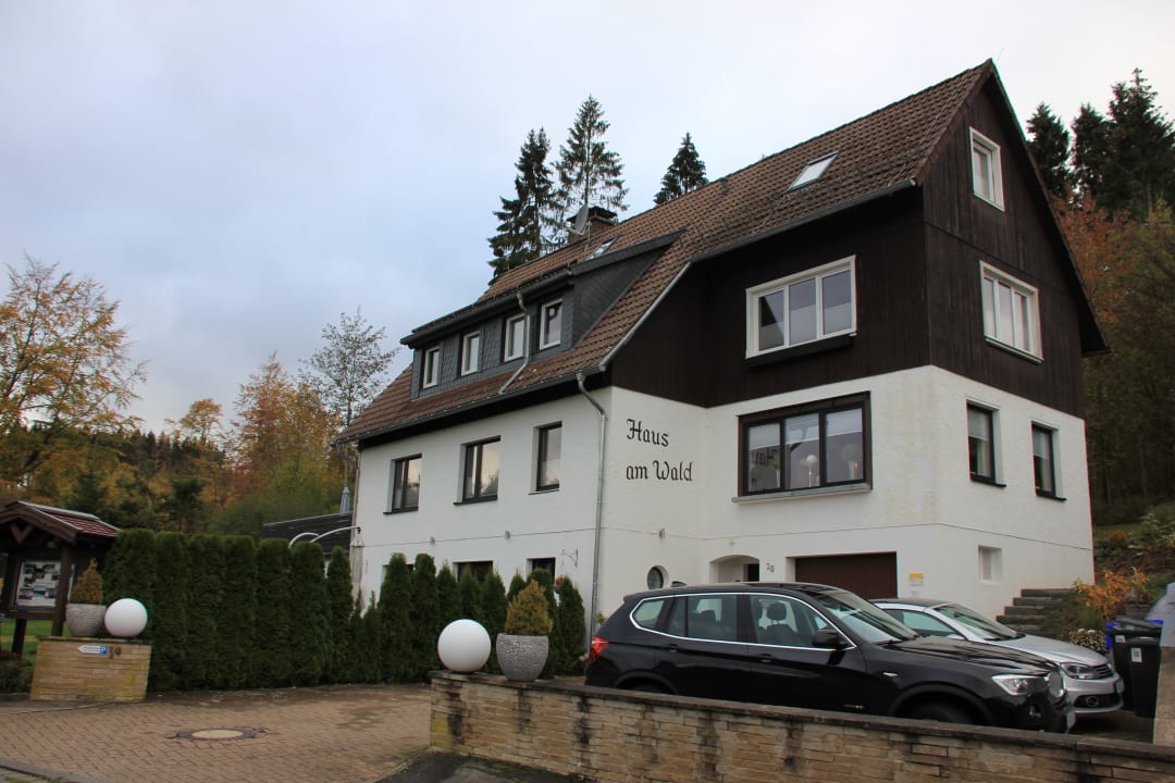 Außenansicht Pension Haus am Wald