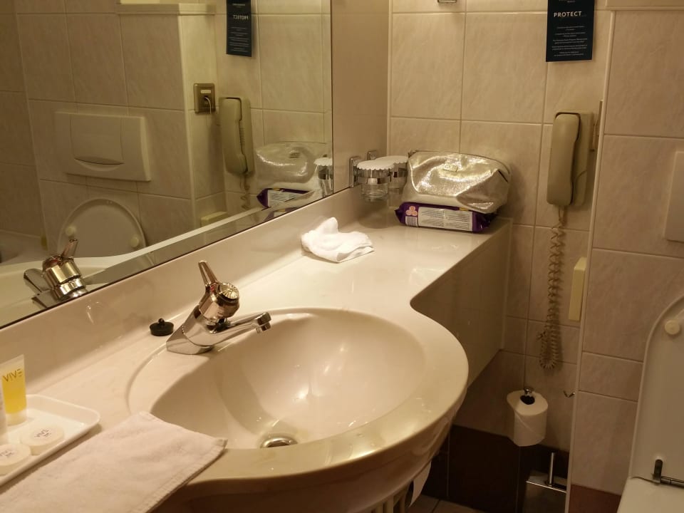Badezimmer Panorama Hotel Prague
