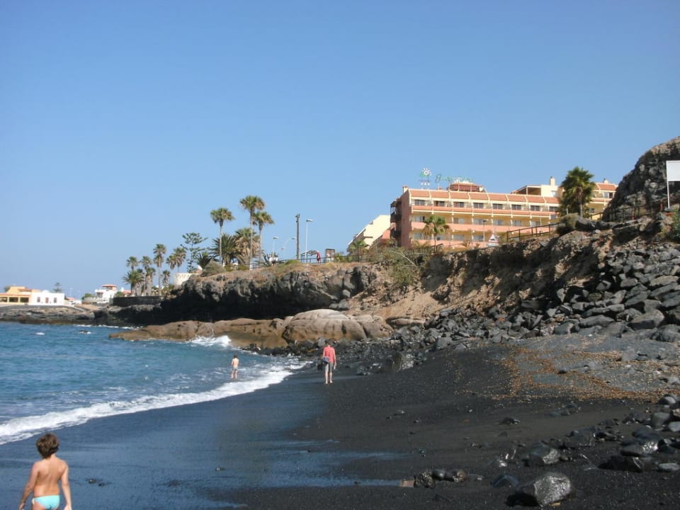 Strand gegenüber vom Hotel HOVIMA Jardin Caleta