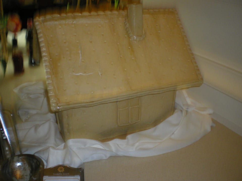 Eine der wenigen Restaurantauflockerungen Seamelia Beach Resort