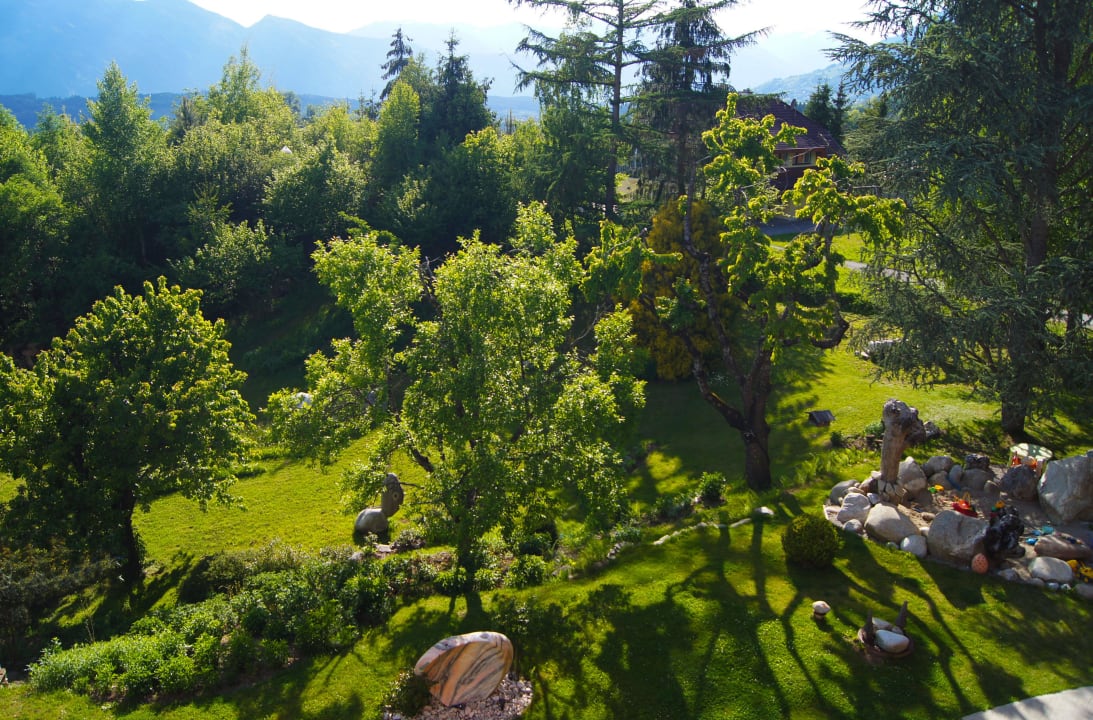 Ausblick auf die Alpen appARTement Györi