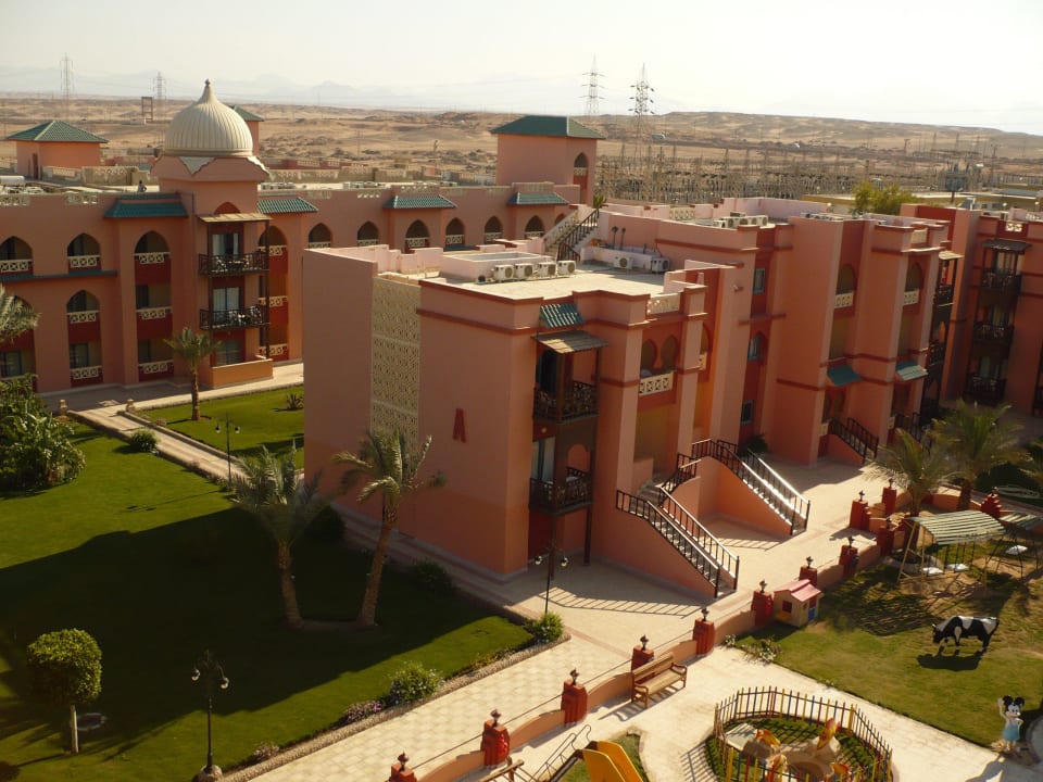 Hotelanlage von oben Pickalbatros Aqua Park Resort - Hurghada