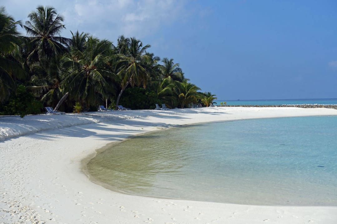 Bucht an der Nordwestseite Summer Island Maldives