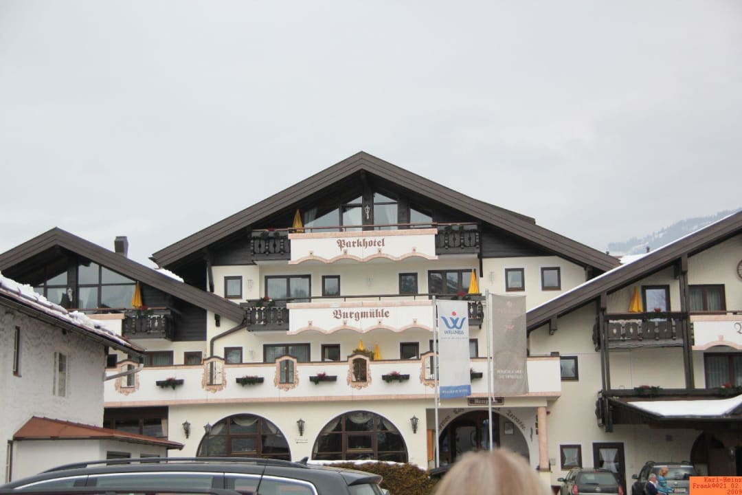 Blick auf's Hotel Parkhotel Burgmühle