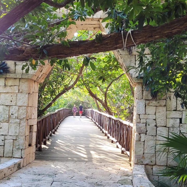 Gartenanlage Catalonia Royal Tulum Beach & Spa Resort - Adults only