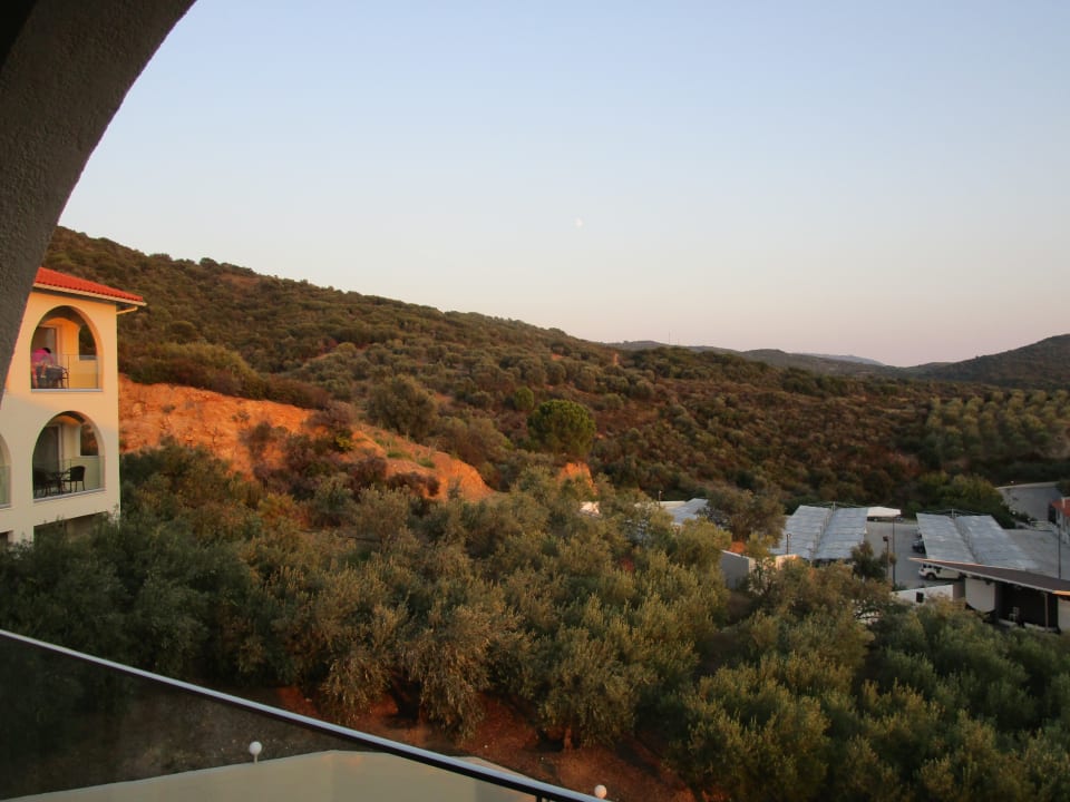 Ausblick aus dem Zimmer Akrathos Beach Hotel