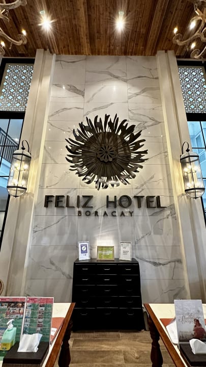 Lobby Feliz Hotel Boracay