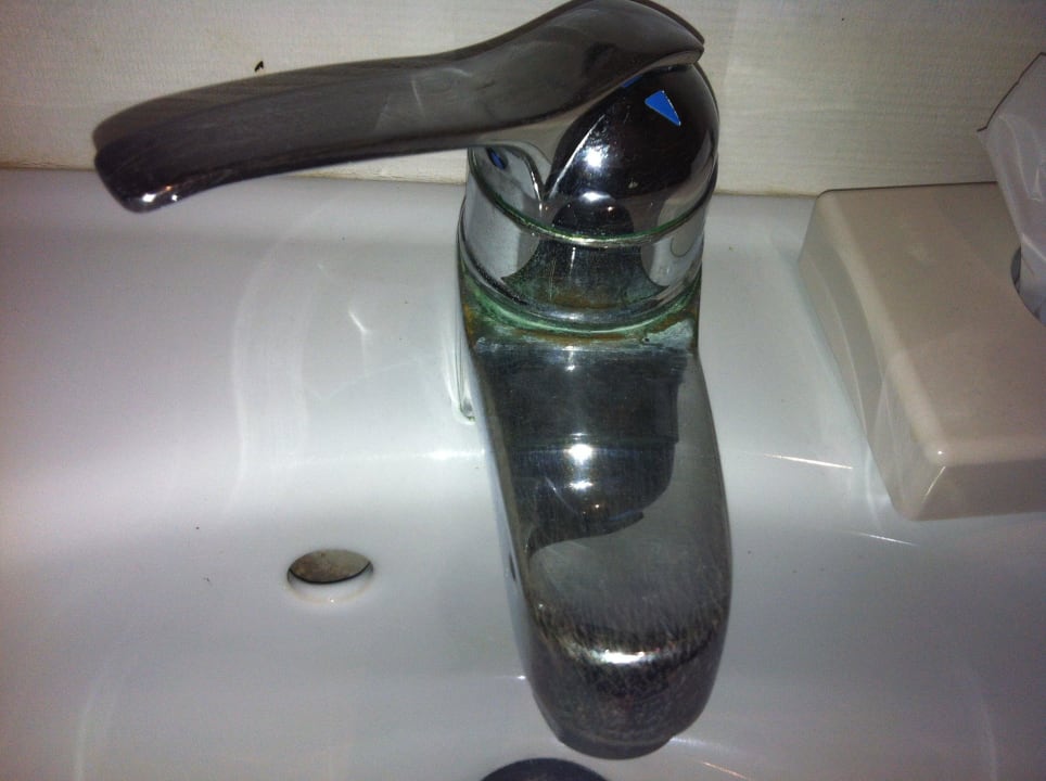 Verschmutzter Wasserhahn Meeressterne Hotel Residenz Heringsdorf