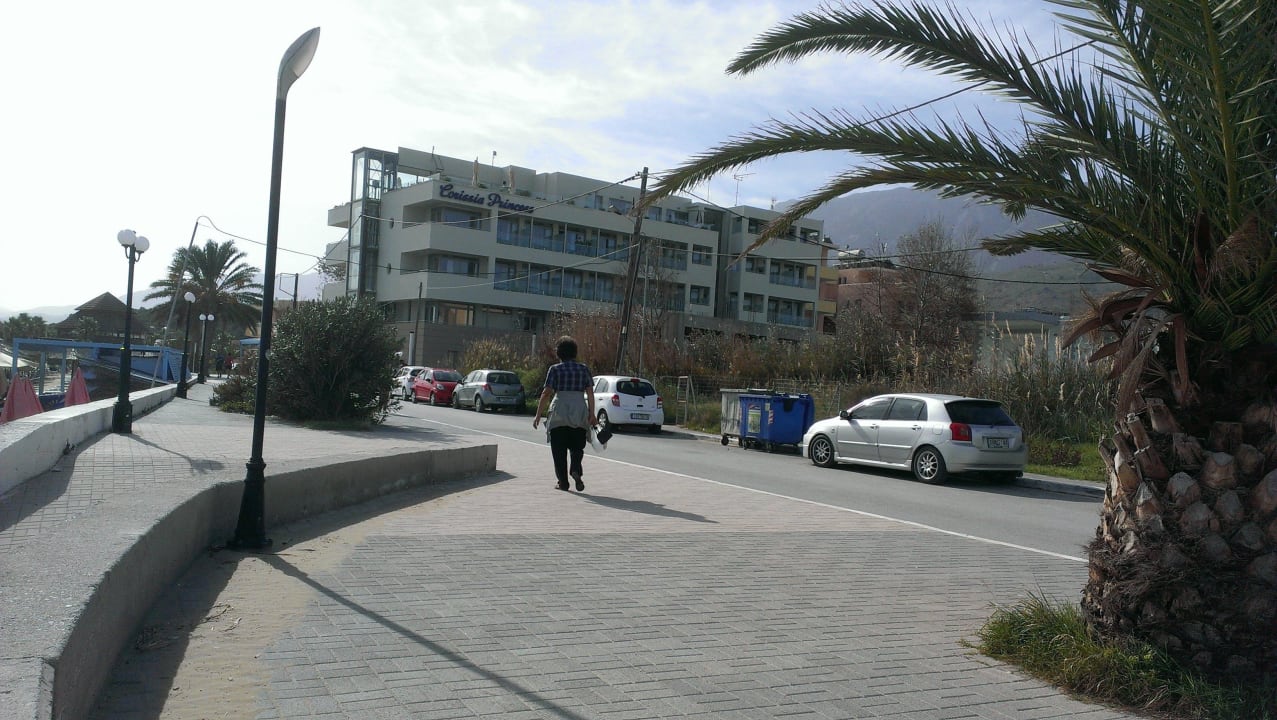 Blick auf das Hotel Hotel Corissia Princess