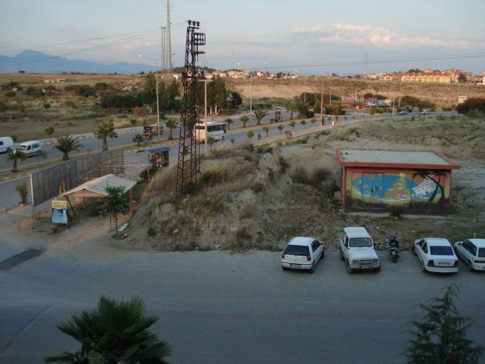 Aussicht vom Balkon Seaden Corolla Hotel