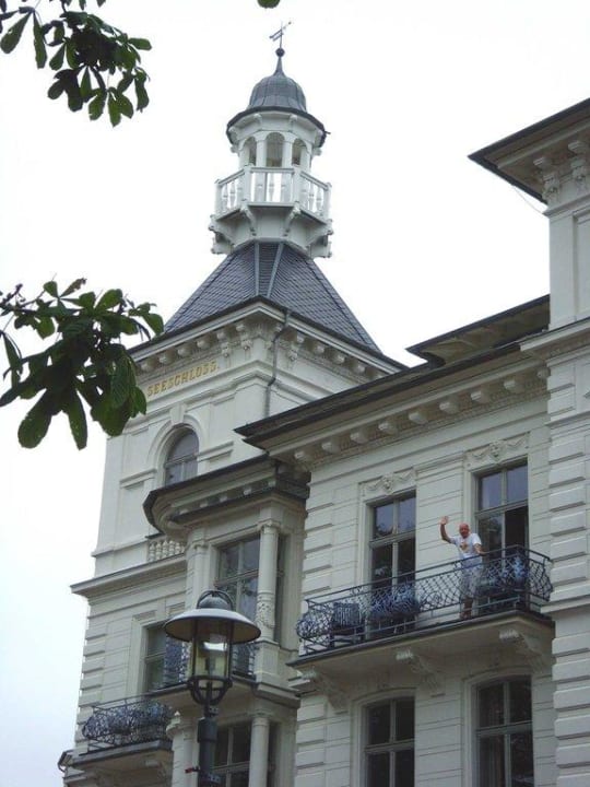 Außenansicht des Seeschlosses Ferienwohnung Seeschloß Heringsdorf, Appartement 6