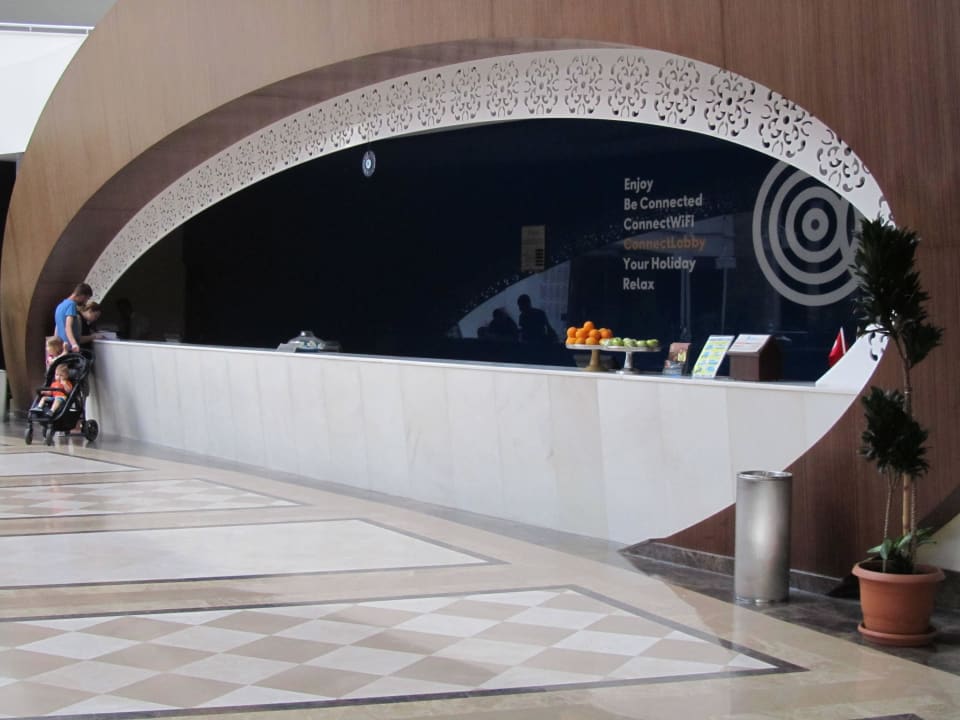 Rezeption Seaden Sea World Resort & Spa