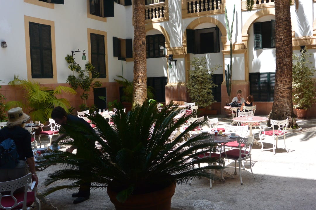 Innenhof Hotel Born