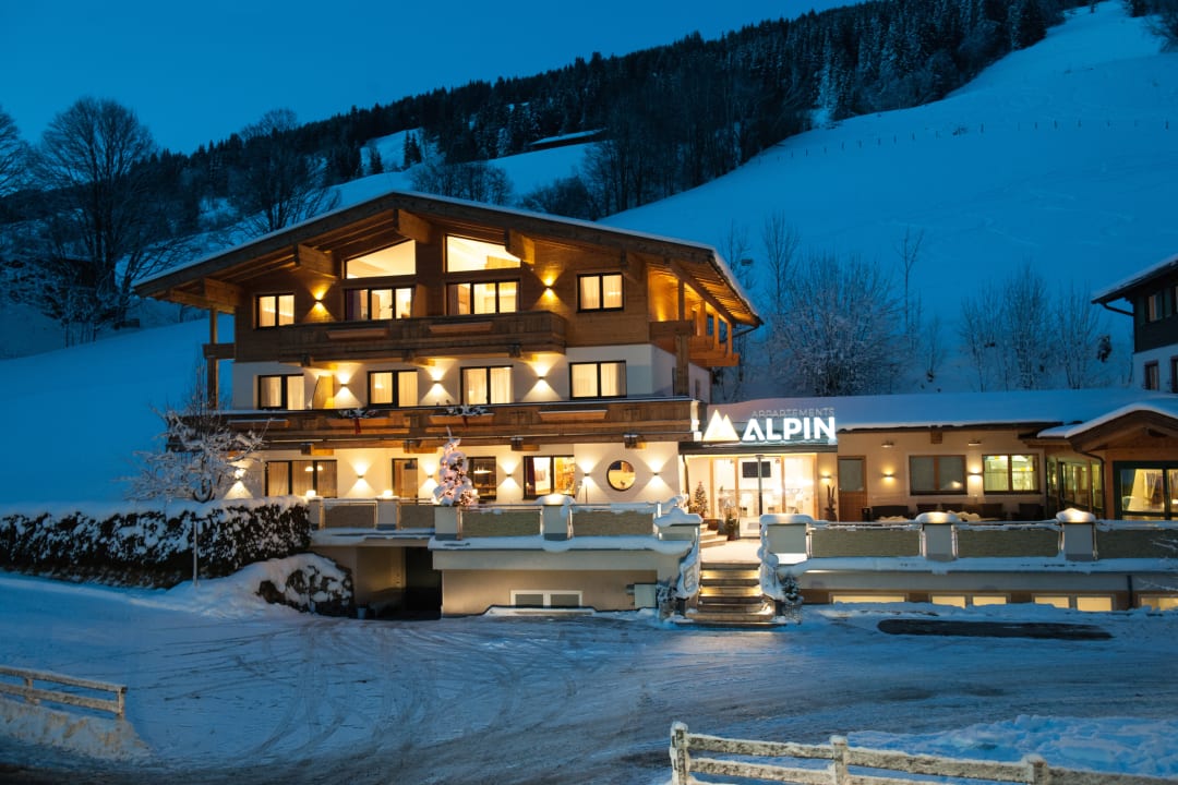 Außenansicht Appartements Alpin