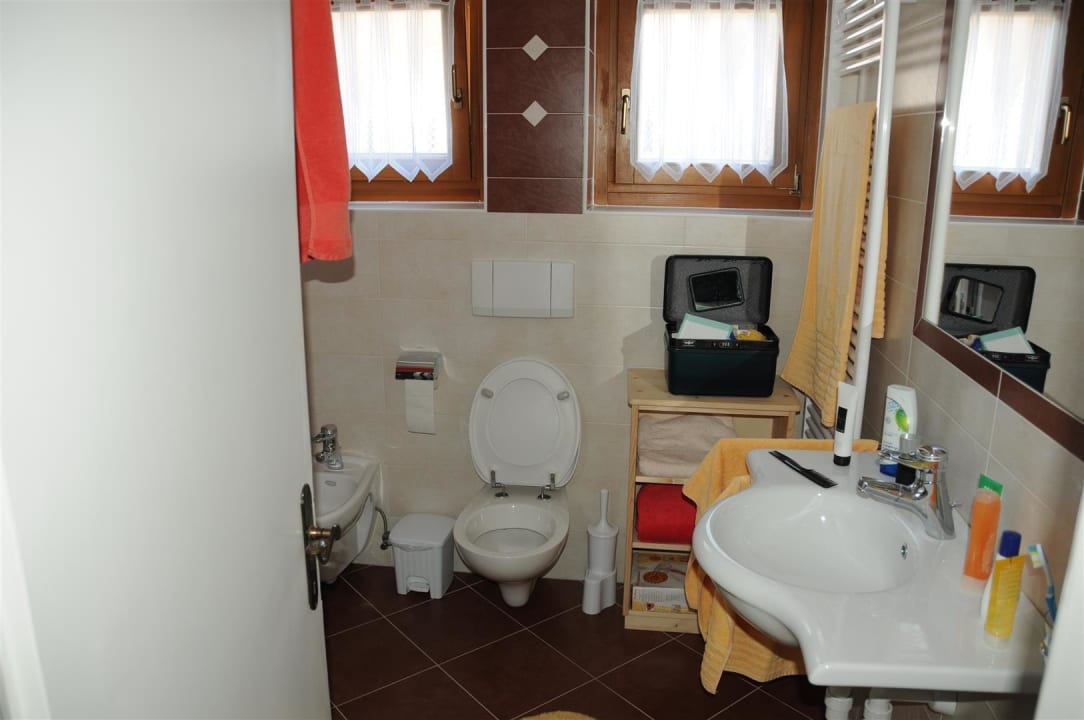 Dusche u.WC-Beispielwohnung Bauernhof Pichlerhof