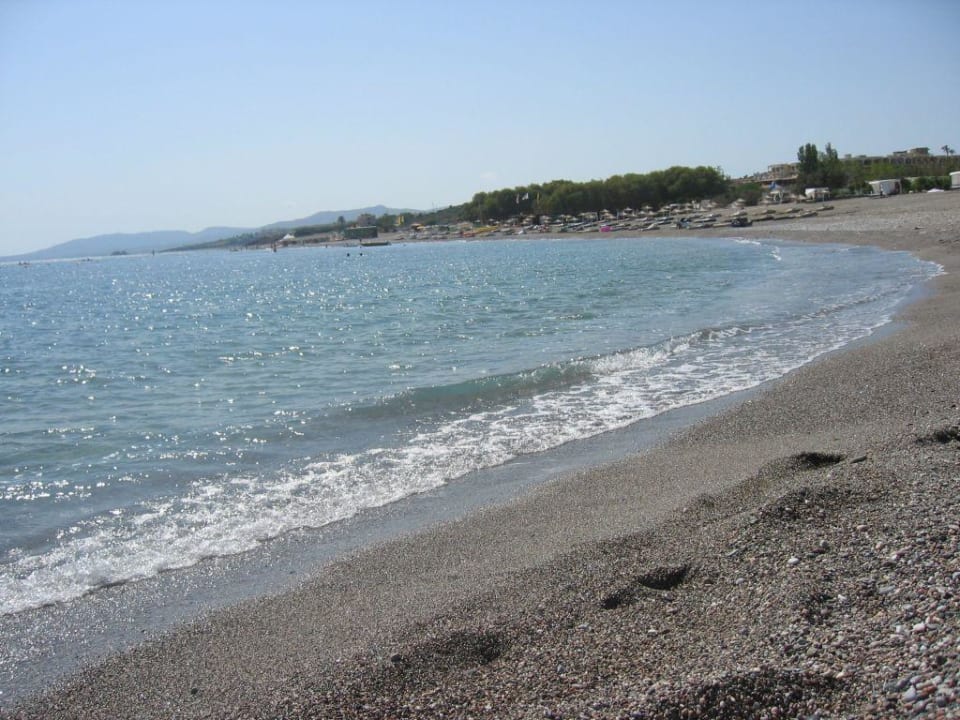 Leider nicht der hoteleigene Strand Lindos Imperial Resort & Spa