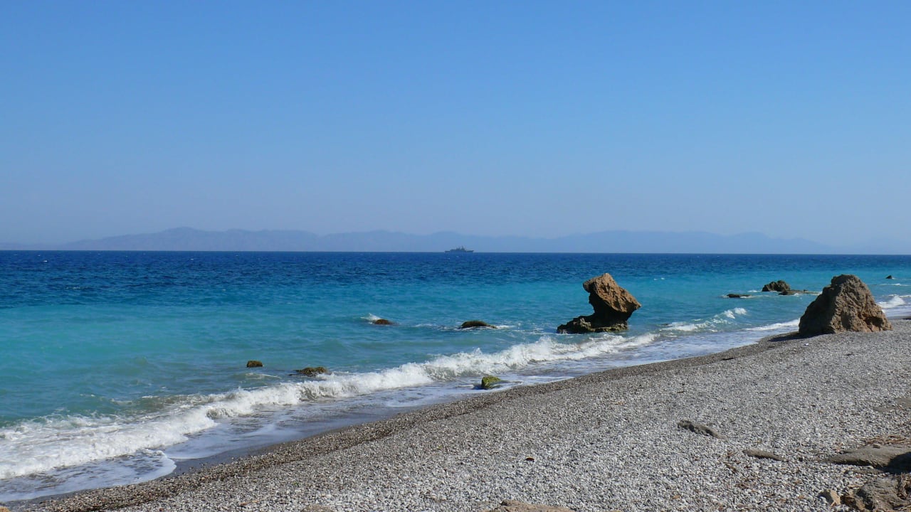 Dzika plaża przy hotelu Hotel Sirene Beach