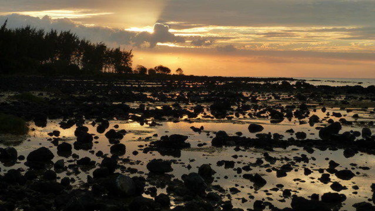 Sonnenuntergang Veranda Pointe aux Biches Hotel