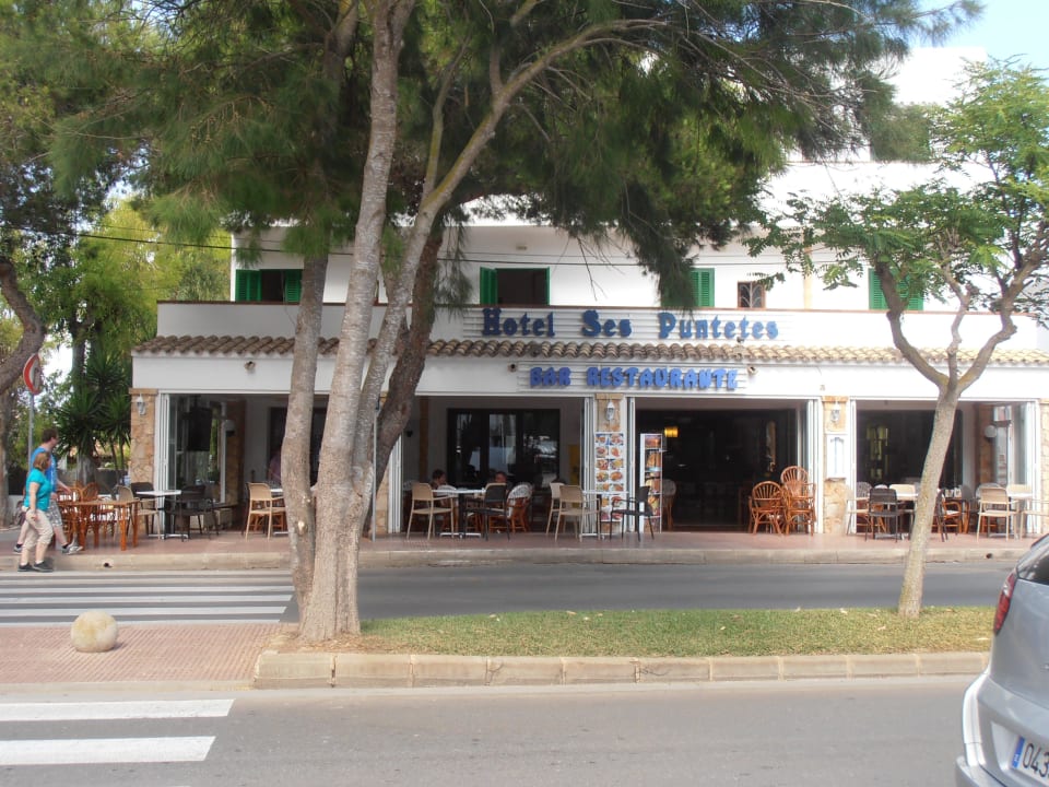 Hotel Haupteingang Hotel Ses Puntetes