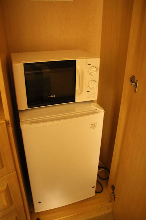 Kühlschrank, Mikrowelle Hotel Days Inn of Modesto