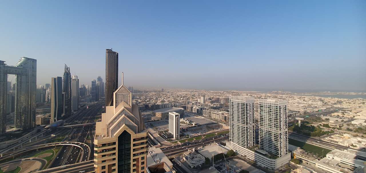 Ausblick Shangri-La Hotel Dubai