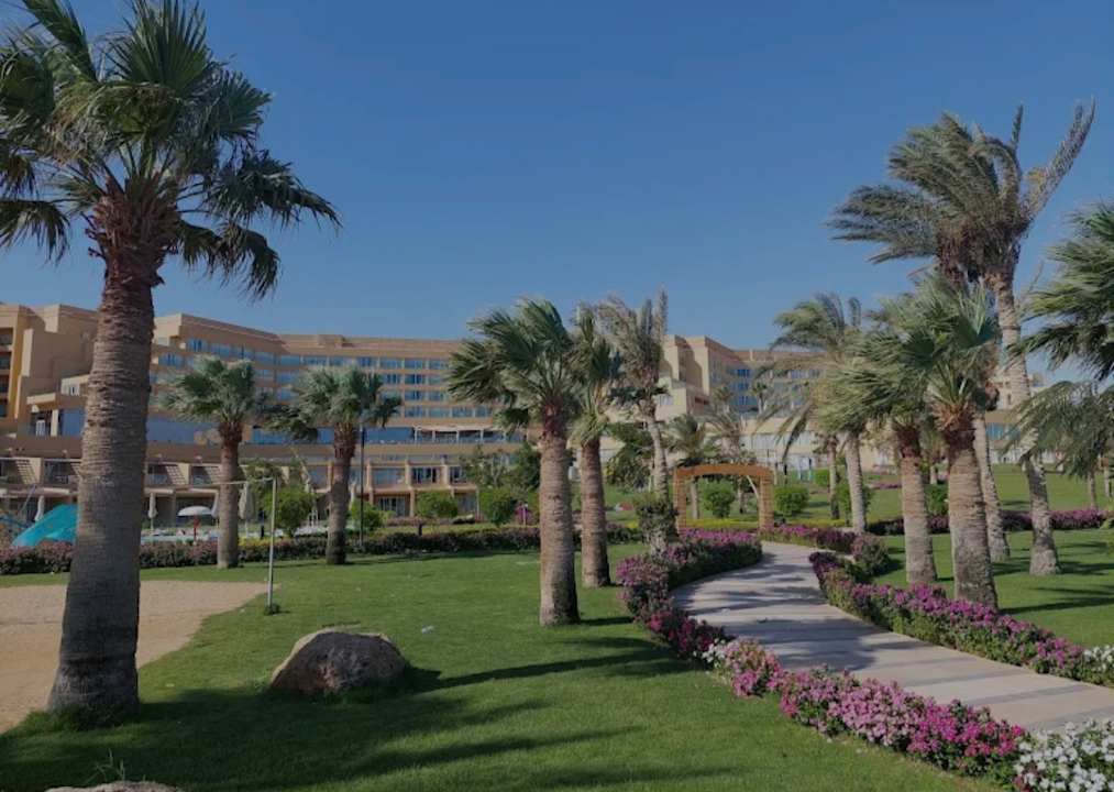 Gartenanlage Hilton Hurghada Plaza