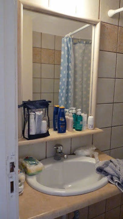 Łazienka w pokoju studio Hotel Eriva