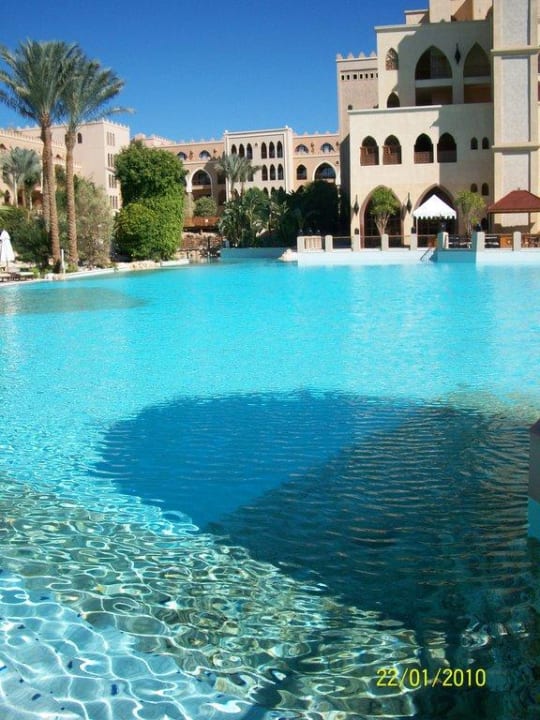 Poolbereich vor der Joker-Bar, abends richtig toll Makadi Palace