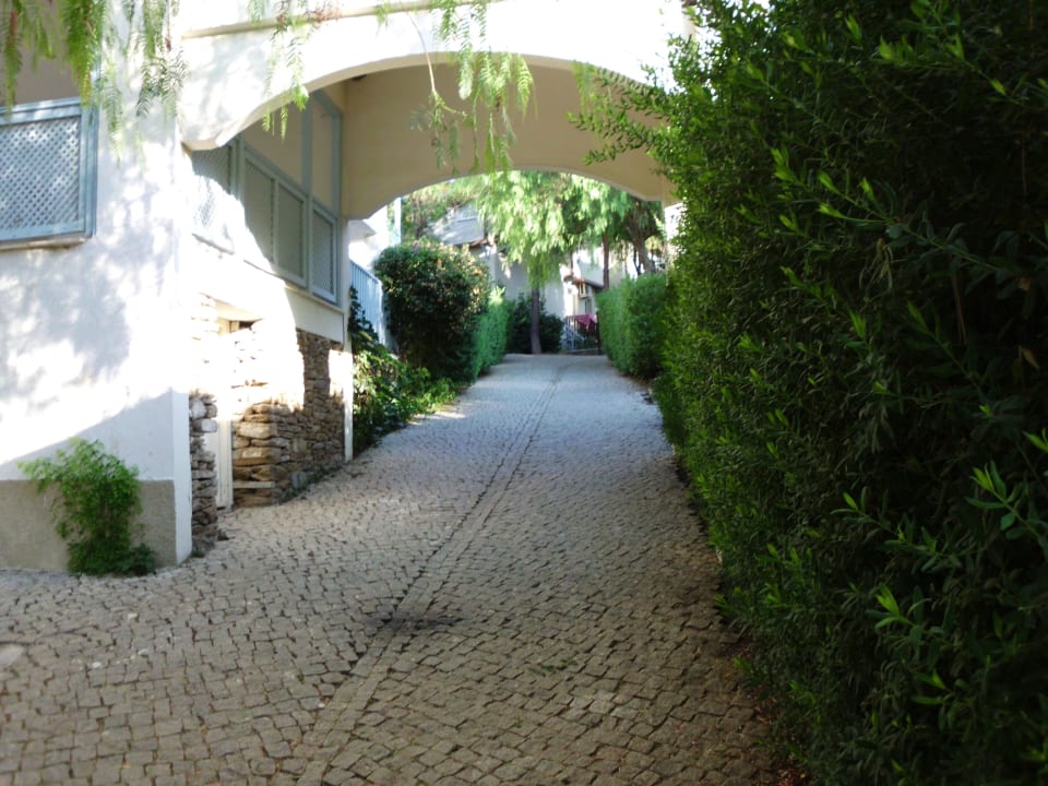 Steile Wege Teos Village