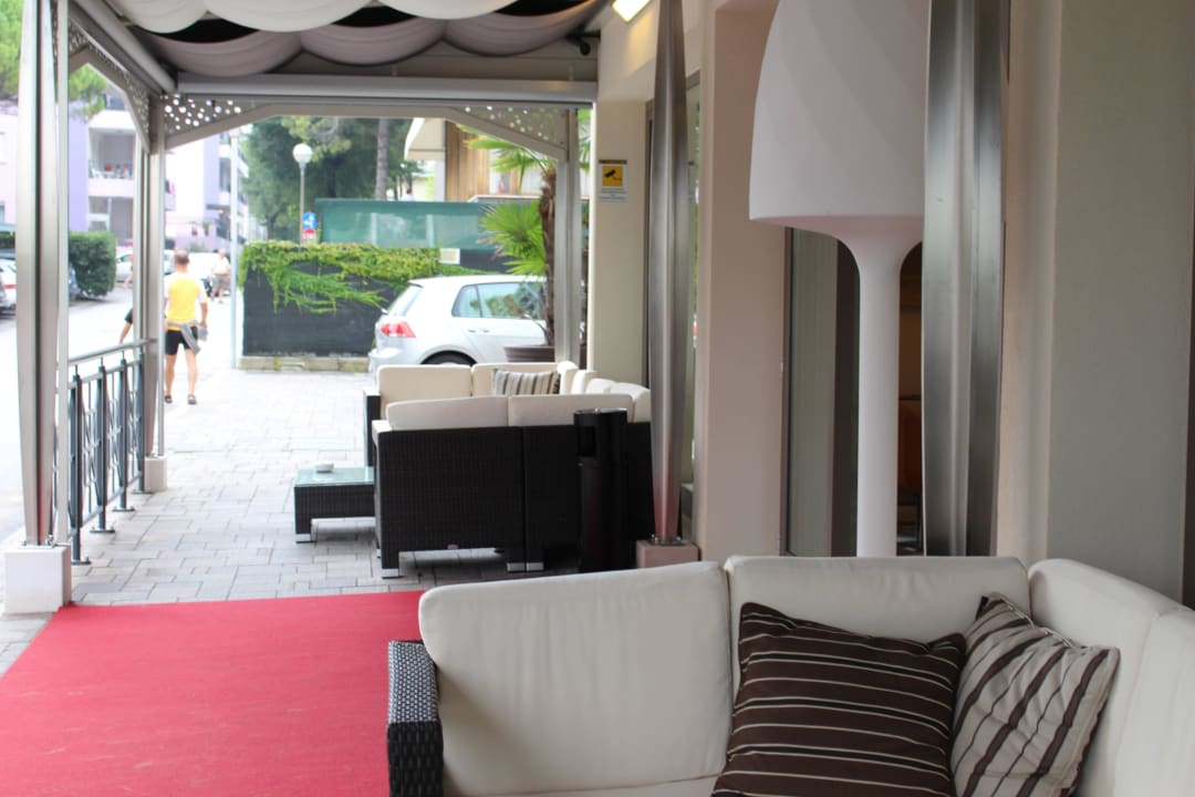 Eingangsbereich Lido Bibione