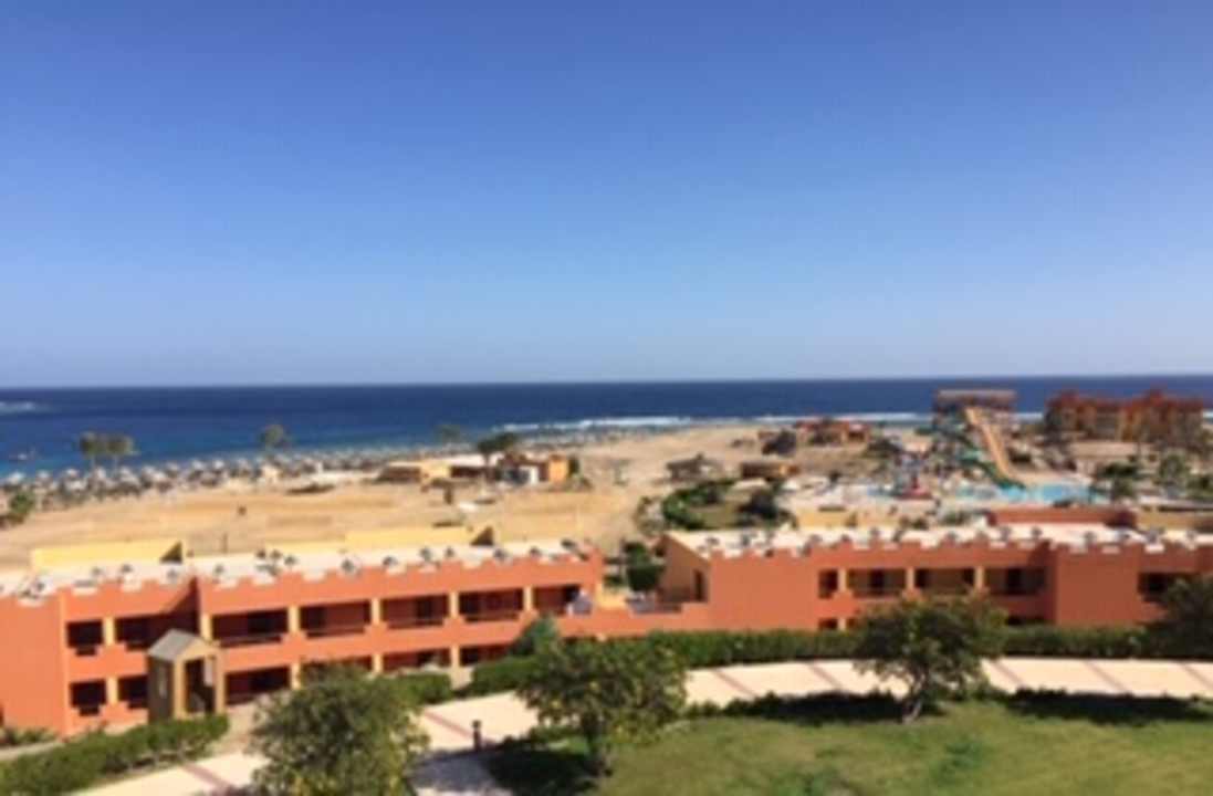 Ausblick Malikia Resort Abu Dabbab