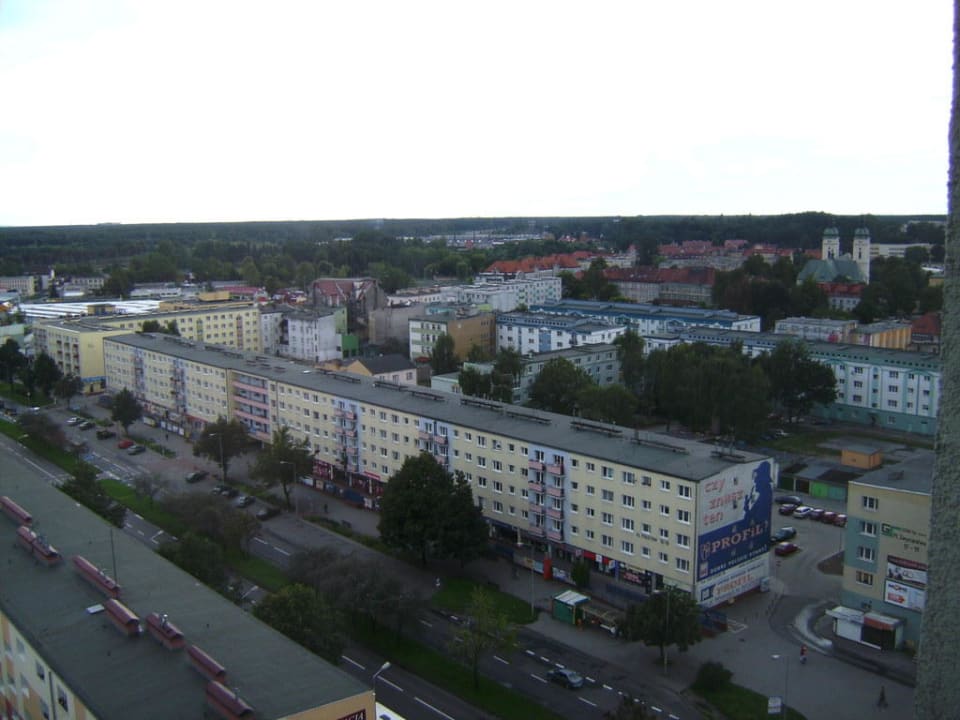 Ausblick 12. Etage, Flur rechte Seite Hotel Gromada Piła